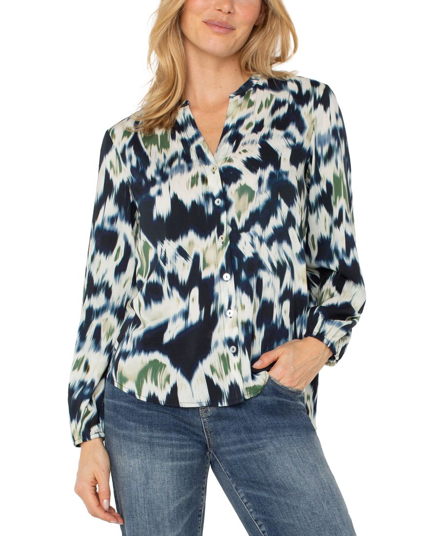 Женская блузка с длинными рукавами и принтом Liverpool Los Angeles, Navy Multi
Женская блузка с длинными рукавами и принтом Liverpool Los Angeles, Navy Multi