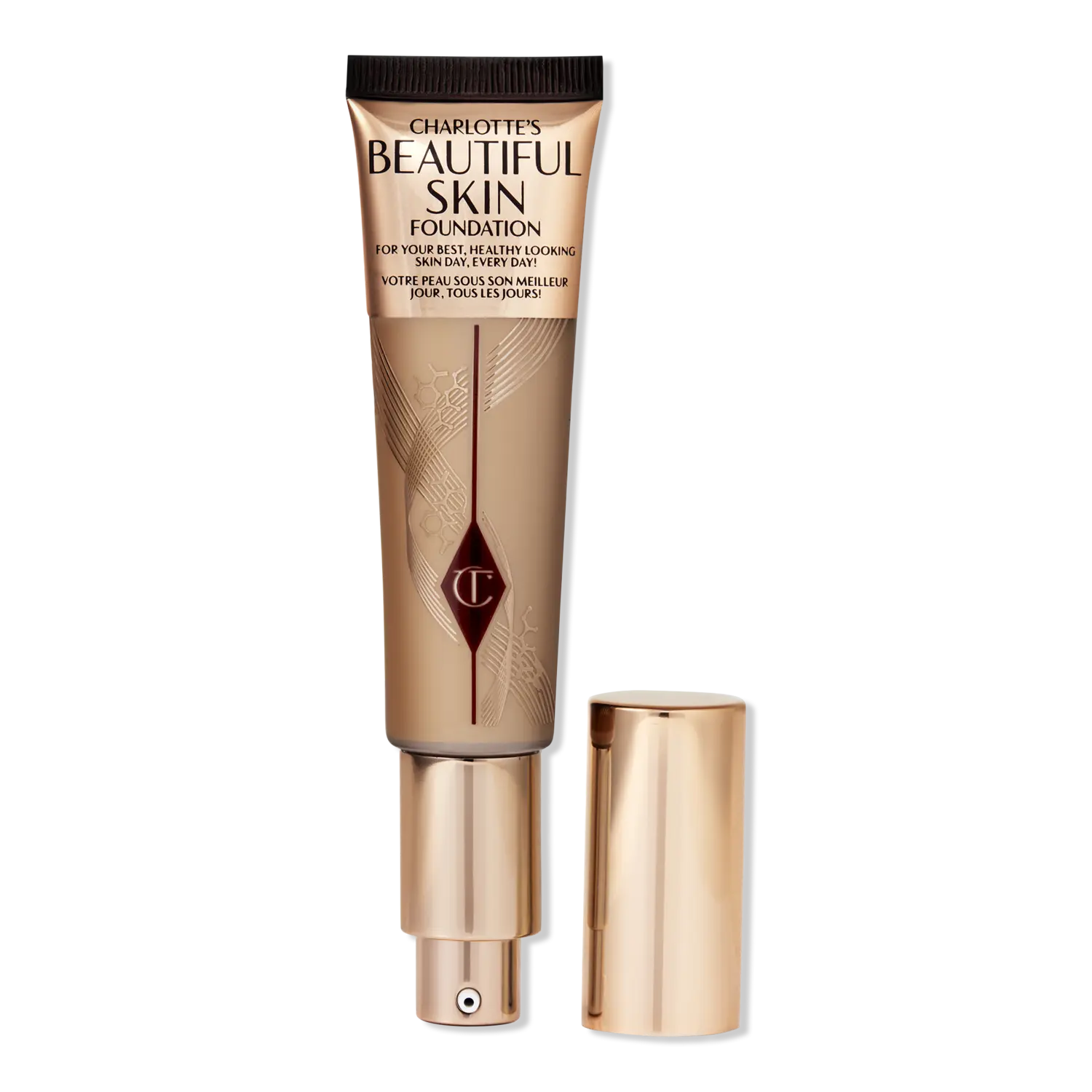 Тональный крем Charlotte's Beautiful Skin Foundation Charlotte Tilbury, 6 Cool (fair medium with cool pink undertones)
Тональный крем Charlotte's Beautiful Skin Foundation Charlotte Tilbury, 6 Cool (fair medium with cool pink undertones)