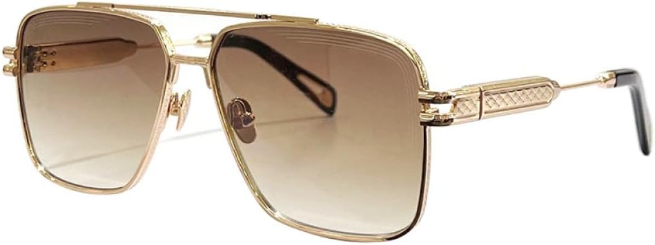 Металлические солнцезащитные очки для мужчин и женщин в стиле ретро, большие солнцезащитные очки с градиентным переходом цвета, защита от УФ-излучения UV400 LANGSER, 4
Металлические солнцезащитные очки для мужчин и женщин в стиле ретро, большие солнцезащитные очки с градиентным переходом цвета, защита от УФ-излучения UV400 LANGSER, 4