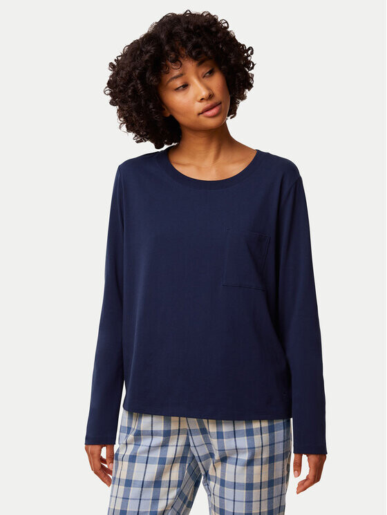 Пижамная футболка стандартного кроя Triumph, синий 
Пижамная футболка стандартного кроя Triumph, синий