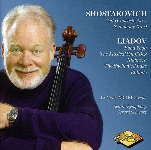CD диск Harrell / Shostakovich / Liadov / Stso / Schwarz: Lynn Harrell Plays Shostakovich & Liadov
CD диск Harrell / Shostakovich / Liadov / Stso / Schwarz: Lynn Harrell Plays Shostakovich & Liadov