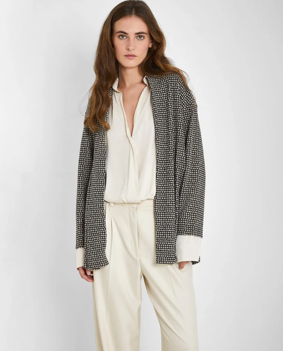 Женский ажурный кардиган Trucco, черный
Женский ажурный кардиган Trucco, черный