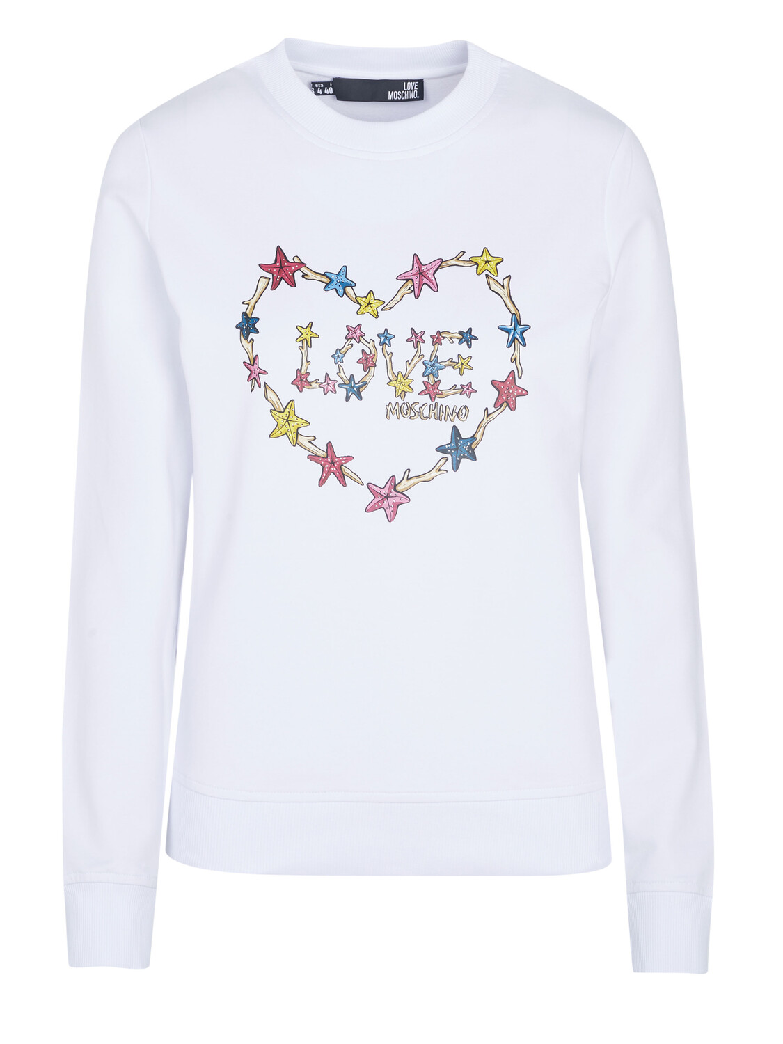 Свитер Love Moschino, белый 
Свитер Love Moschino, белый