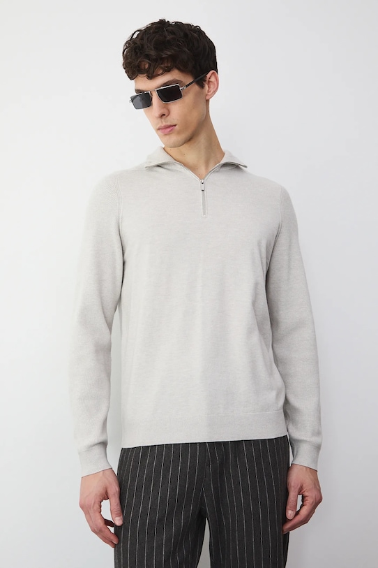 Свитер из смеси шерсти и кашемира Medicine, серый
Свитер из смеси шерсти и кашемира Medicine, серый