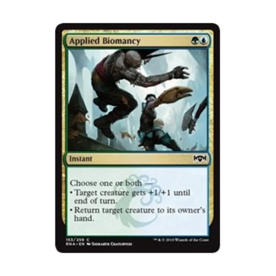 CCG Прикладная биомантия (К), MTG - Ravnica Allegiance
CCG Прикладная биомантия (К), MTG - Ravnica Allegiance