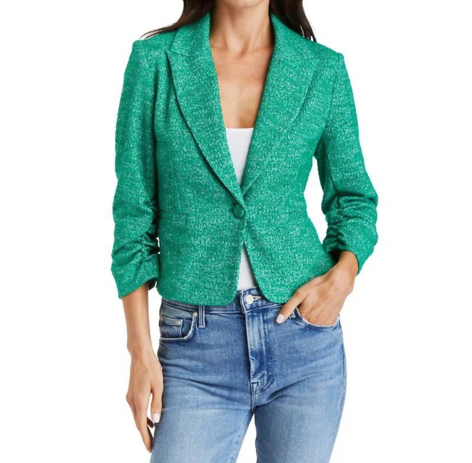 Блейзер Сьюзи в оттенке «Келли Грин» DREW, цвет kelly green
Блейзер Сьюзи в оттенке «Келли Грин» DREW, цвет kelly green