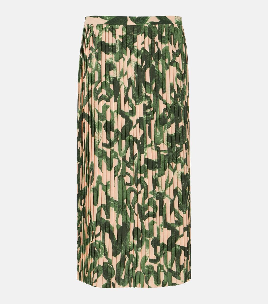 Юбка миди с принтом и складками Dries Van Noten, зеленый
Юбка миди с принтом и складками Dries Van Noten, зеленый
