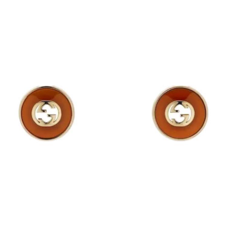 GUCCI 18K Gold, Red Agate серьги-гвоздики женские Gold
GUCCI 18K Gold, Red Agate серьги-гвоздики женские Gold