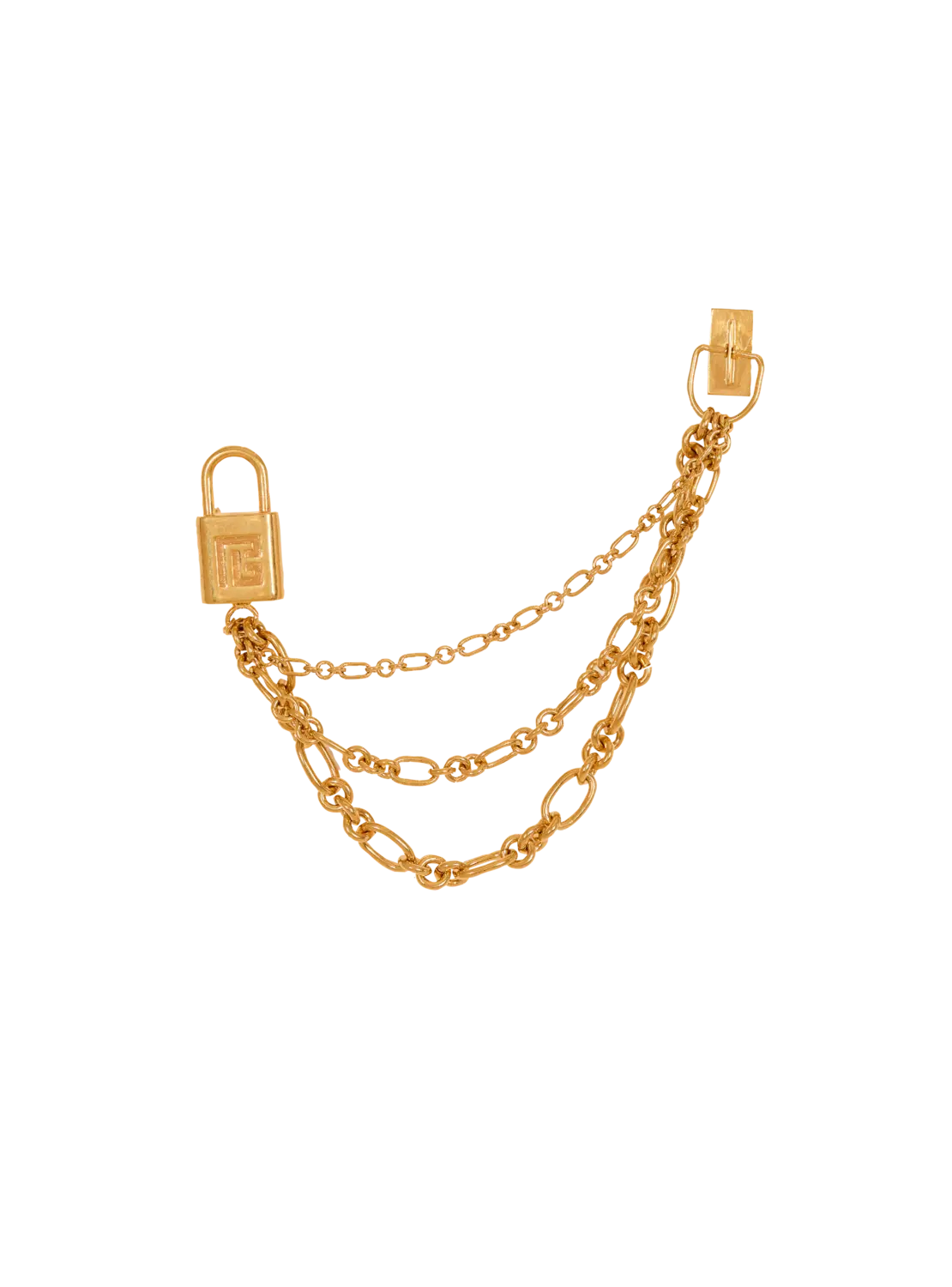 Брошь из латуни с цепями Sync Balmain, золото
Брошь из латуни с цепями Sync Balmain, золото