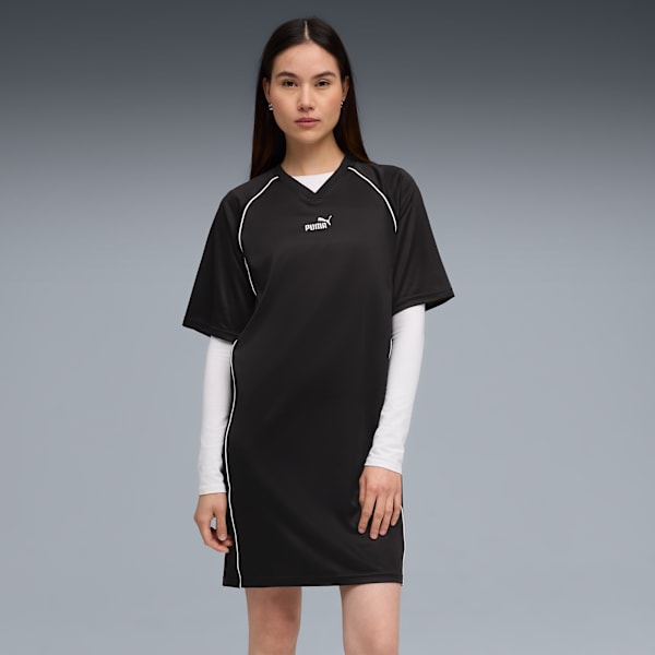 Женское трикотажное платье Puma Essentials Graphic, черный
Женское трикотажное платье Puma Essentials Graphic, черный