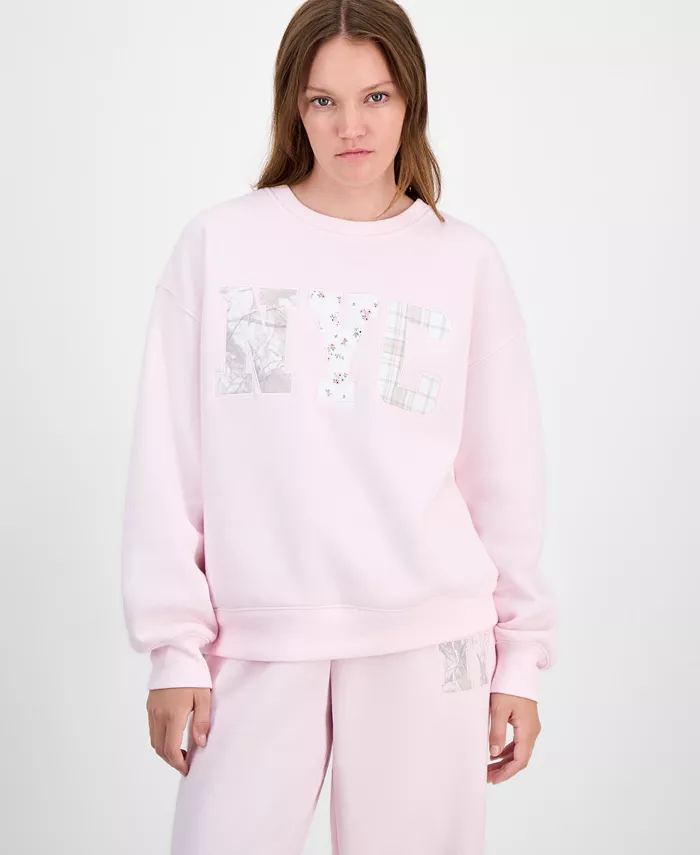 Лоскутная толстовка с круглым вырезом Juniors' NYC Madden Girl, розовый
Лоскутная толстовка с круглым вырезом Juniors' NYC Madden Girl, розовый