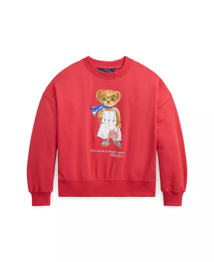 Свитшот с медведем Polo Bear для девушек больших размеров Polo Ralph Lauren, красный
Свитшот с медведем Polo Bear для девушек больших размеров Polo Ralph Lauren, красный