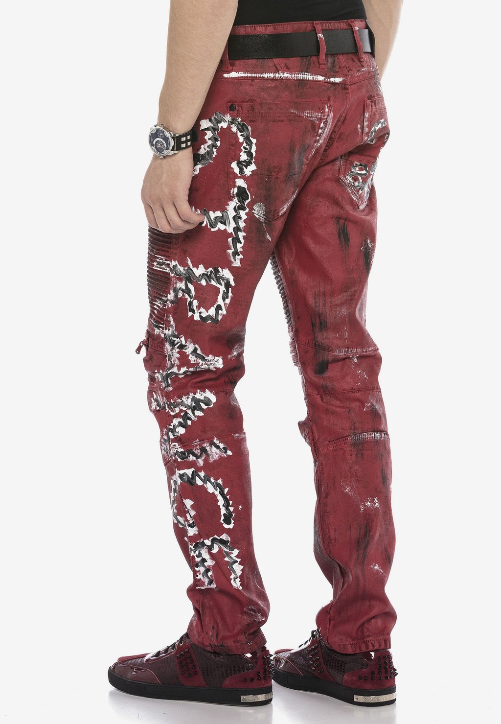 Джинсы облегающего кроя Cipo & Baxx, красный
Джинсы облегающего кроя Cipo & Baxx, красный