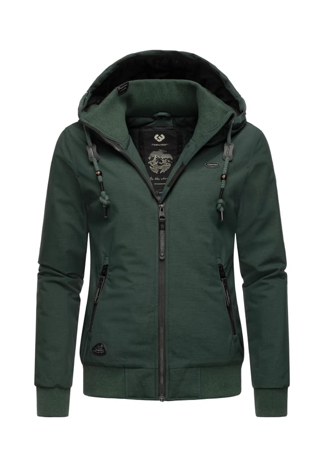 Зимняя куртка нагги меланж Ragwear, зеленый
Зимняя куртка нагги меланж Ragwear, зеленый