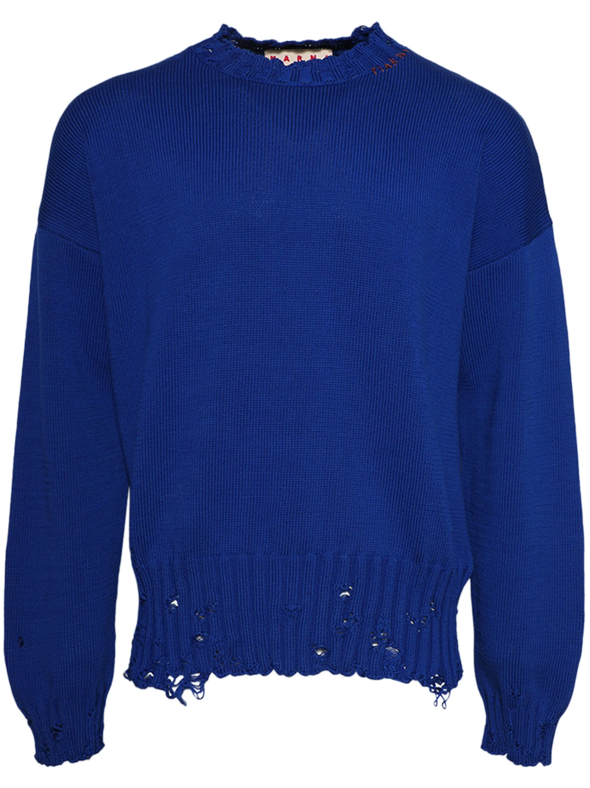 Свитер с круглым вырезом Marni, синий
Свитер с круглым вырезом Marni, синий