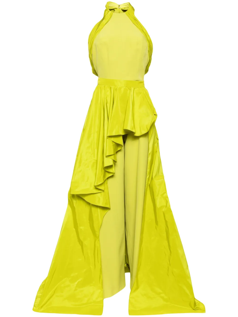 Комбинезон без рукавов со съемной юбкой Saiid Kobeisy, зеленый
Комбинезон без рукавов со съемной юбкой Saiid Kobeisy, зеленый