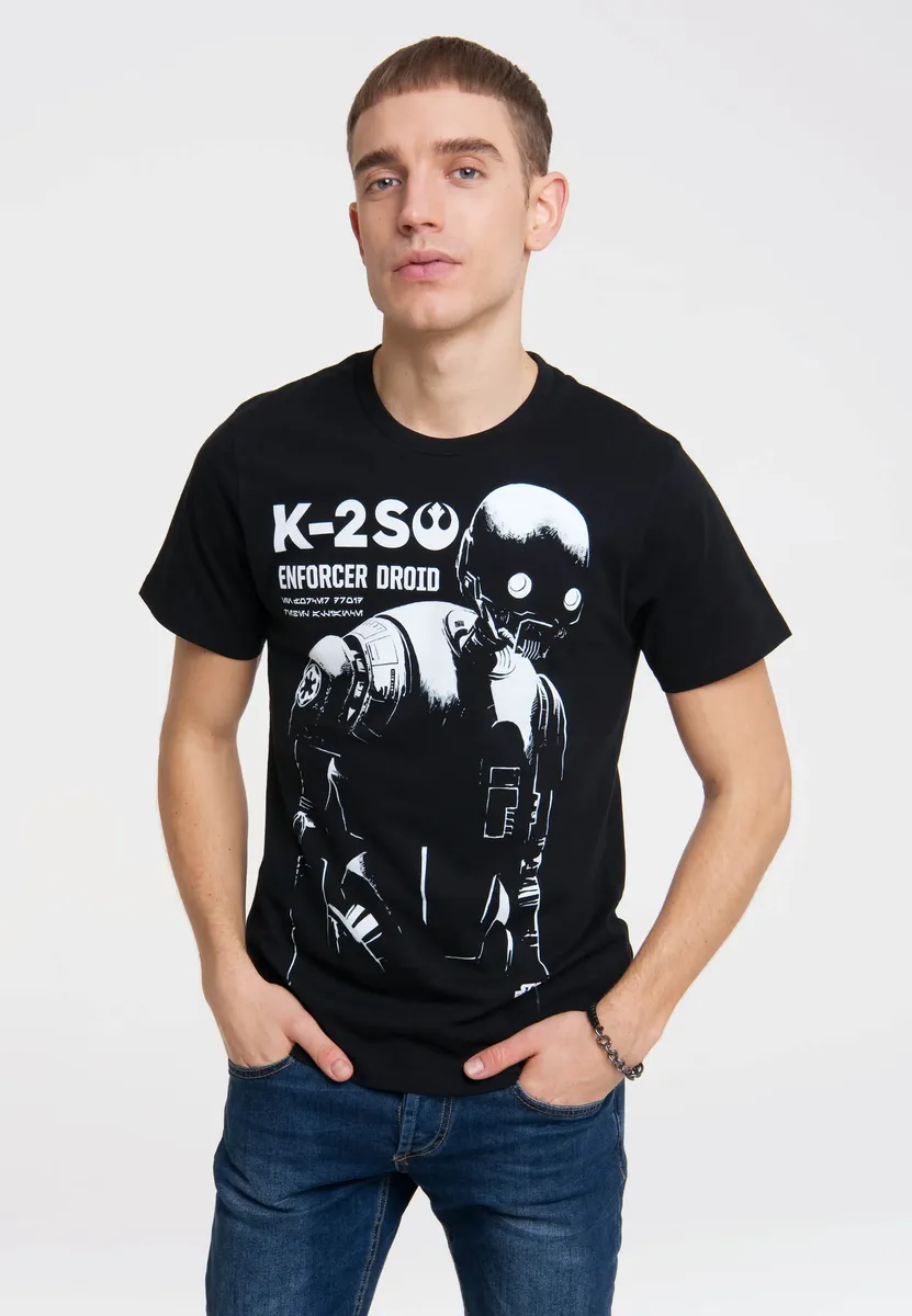Футболка Logoshirt "Звездные войны - K-2SO" с великолепным принтом "Звездные войны" спереди, черный
Футболка Logoshirt "Звездные войны - K-2SO" с великолепным принтом "Звездные войны" спереди, черный