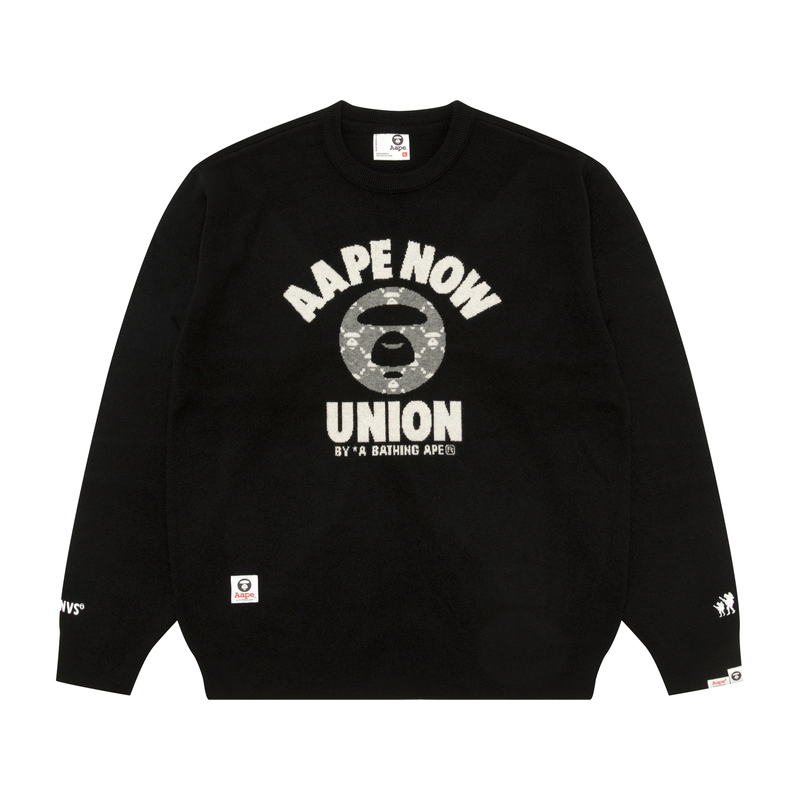 Джемпер A Bathing APE с логотипом Moonface Aape, черный
Джемпер A Bathing APE с логотипом Moonface Aape, черный