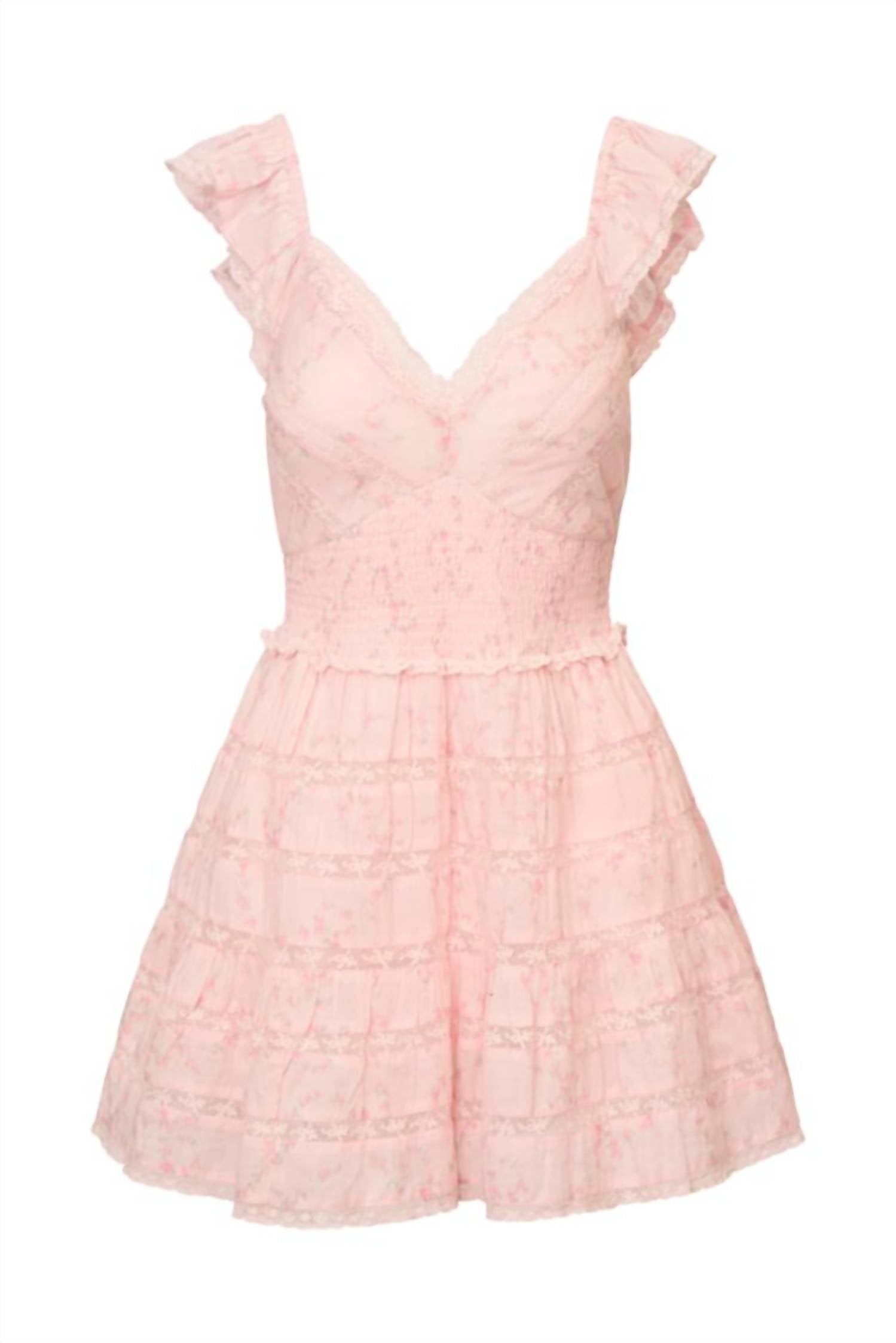 Женское платье Finny в цвете яблони Loveshackfancy, Apple Blossom
Женское платье Finny в цвете яблони Loveshackfancy, Apple Blossom