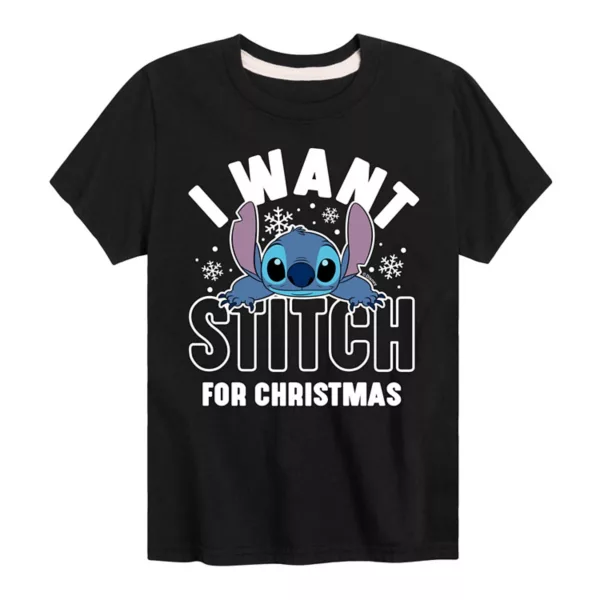 Футболка с рисунком Лило и Стич для мальчиков 8-20 лет на Рождество Disney, черный
Футболка с рисунком Лило и Стич для мальчиков 8-20 лет на Рождество Disney, черный