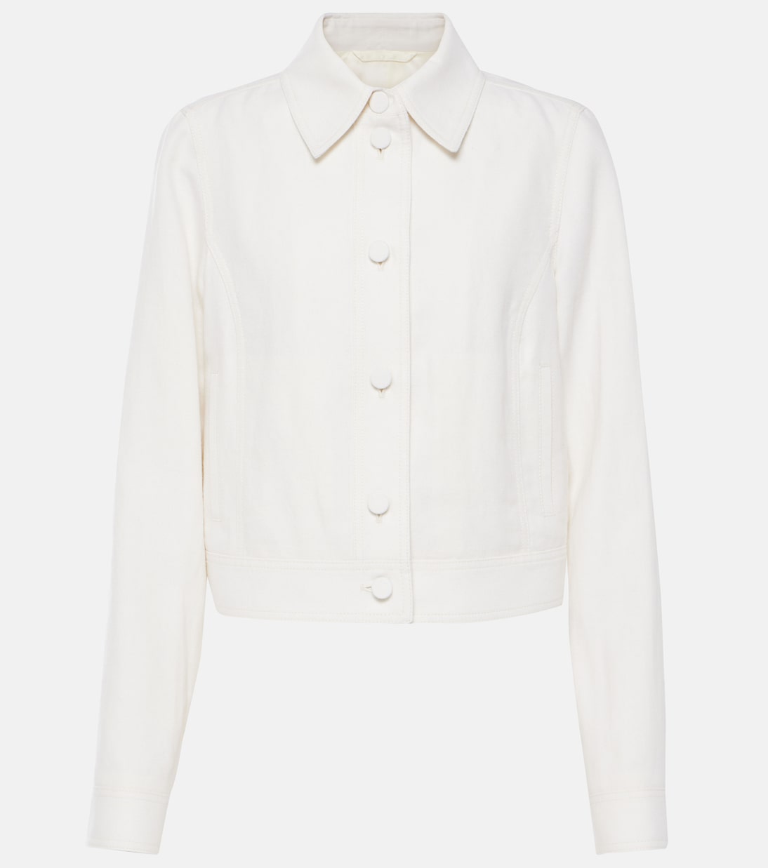 Укороченная куртка Thereza Gabriela Hearst, слоновая кость
Укороченная куртка Thereza Gabriela Hearst, слоновая кость