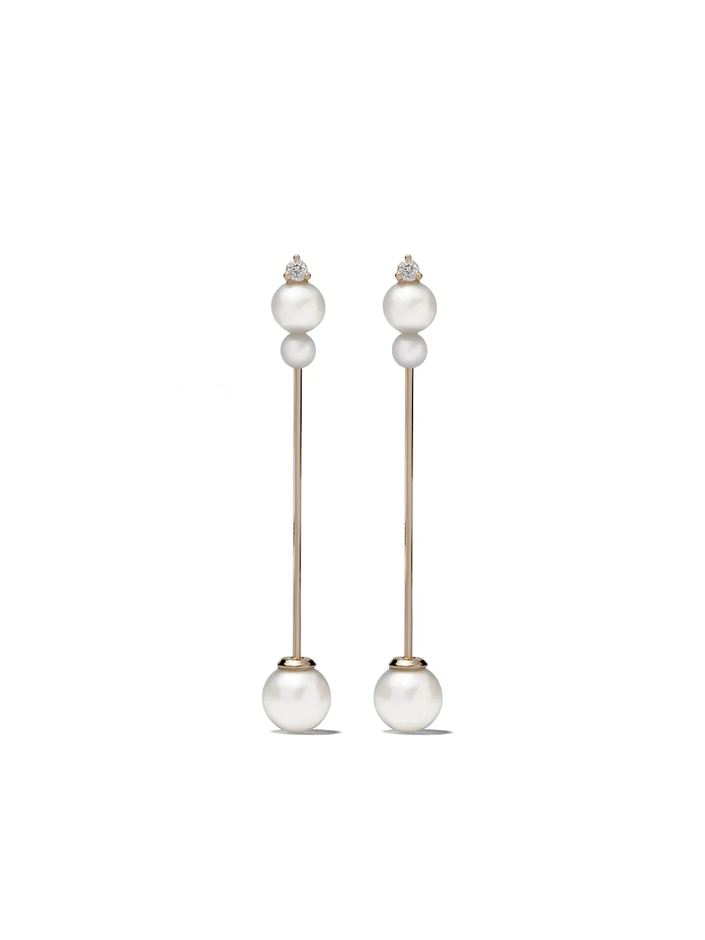 Золотые серьги Sea of Beauty с бриллиантами и жемчугом Mizuki, золотой
Золотые серьги Sea of Beauty с бриллиантами и жемчугом Mizuki, золотой