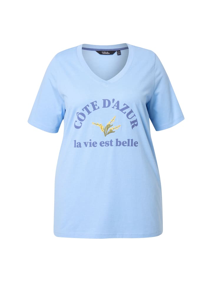 Футболка Ulla Popken, цвет lichtblau
Футболка Ulla Popken, цвет lichtblau