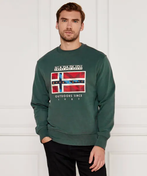 Толстовка Relaxed fit Napapijri, зеленый
Толстовка Relaxed fit Napapijri, зеленый