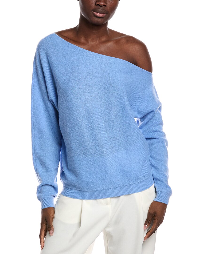 Минни Роуз Кашемировый свитер с открытыми плечами Minnie Rose, синий
Минни Роуз Кашемировый свитер с открытыми плечами Minnie Rose, синий