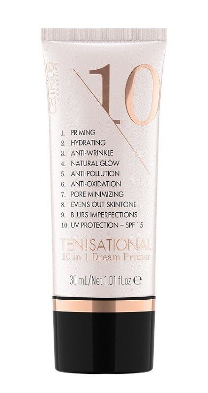 Catrice Ten!sational 10-in-1 Dream Primer составляют основу, 30 ml
Catrice Ten!sational 10-in-1 Dream Primer составляют основу, 30 ml
