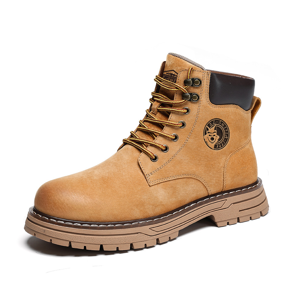 Wolves • Family QUNLANGSHIJIA Короткие мужские ботинки Martin, желтые
Wolves • Family QUNLANGSHIJIA Короткие мужские ботинки Martin, желтые