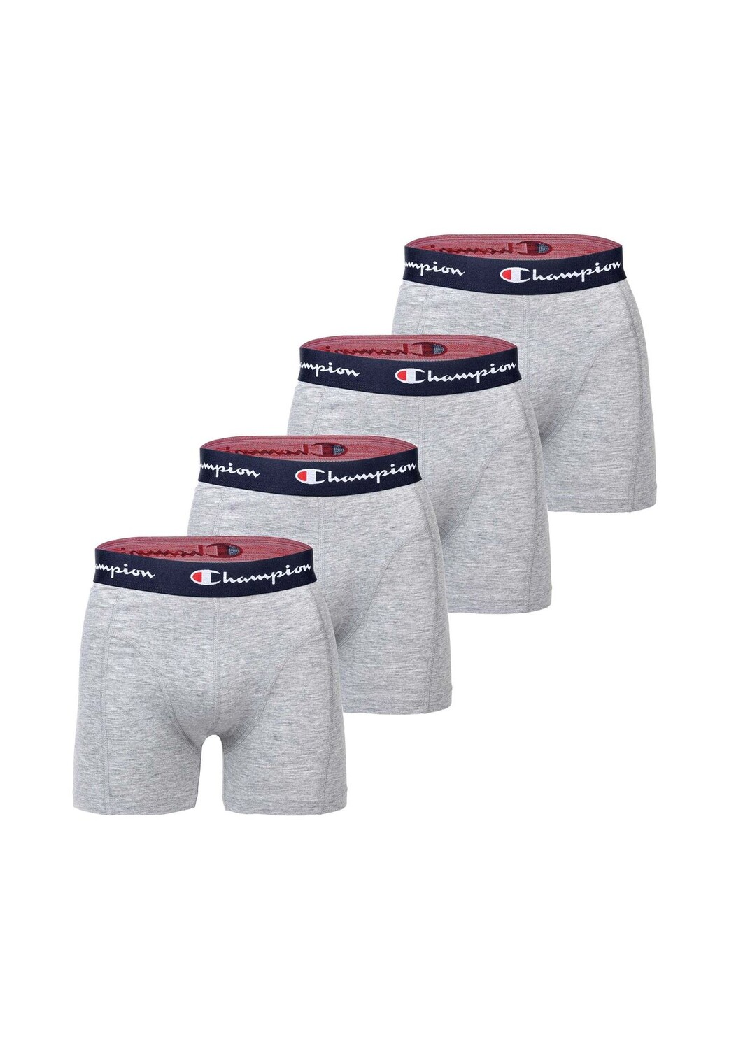Мужские шорты-боксеры, 4 шт. в упаковке, хлопок, пояс с логотипом, однотонные Champion, цвет Hellgrau Meliert
Мужские шорты-боксеры, 4 шт. в упаковке, хлопок, пояс с логотипом, однотонные Champion, цвет Hellgrau Meliert