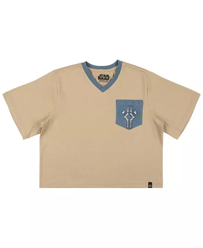 Женская укороченная футболка с V-образным вырезом «Звездные войны Асока» цвета загара Heroes & Villains, Бежевый, Женская укороченная футболка с V-образным вырезом «Звездные войны Асока» цвета загара Heroes & Villains
Женская укороченная футболка с V-образным вырезом «Звездные войны Асока» цвета загара Heroes & Villains, Бежевый, Женская укороченная футболка с V-образным вырезом «Звездные войны Асока» цвета загара Heroes & Villains