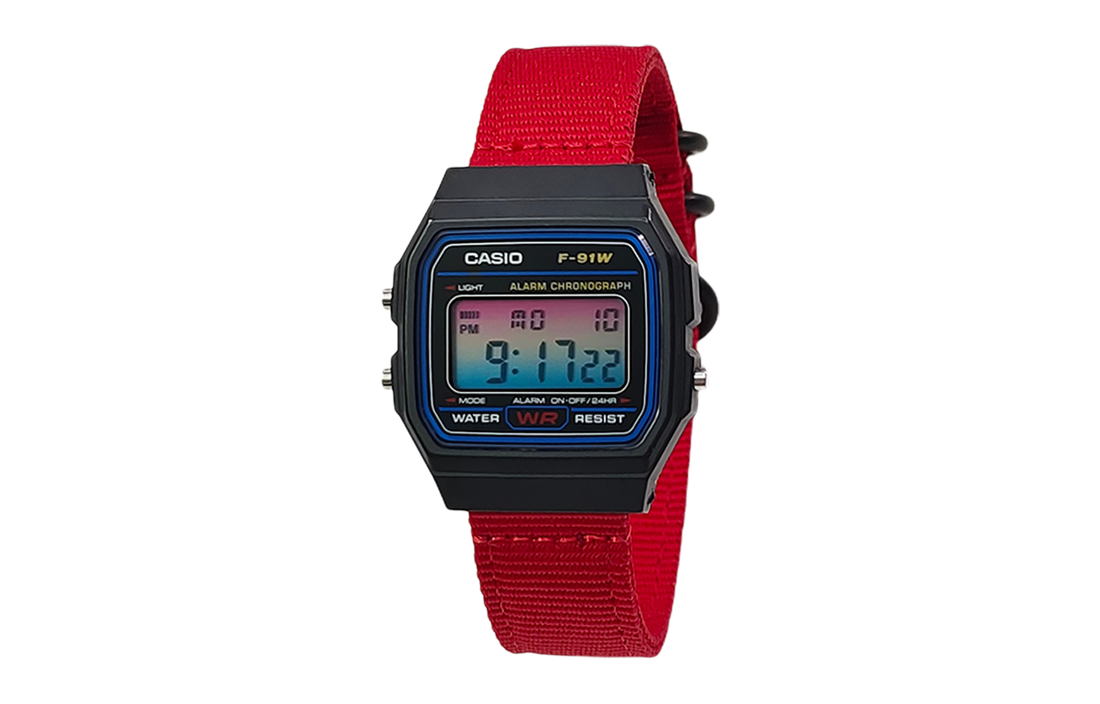 CASIO Мужские часы Retrofit Series с кварцевым механизмом и нейлоновым ремешком, черный циферблат
CASIO Мужские часы Retrofit Series с кварцевым механизмом и нейлоновым ремешком, черный циферблат