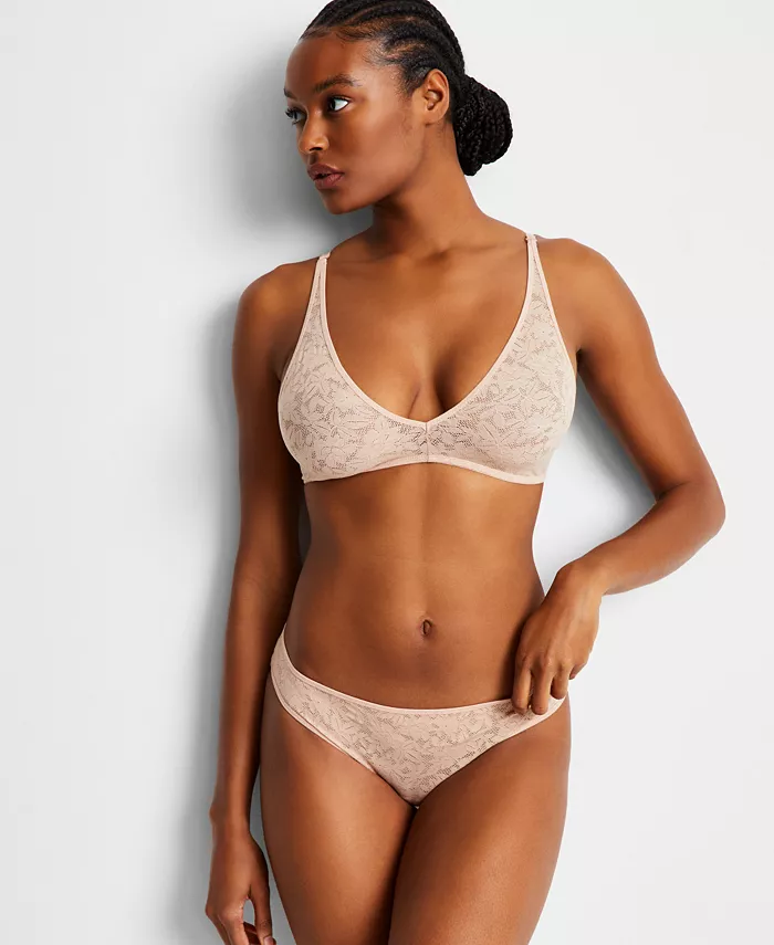 Женский кружевной бюстгальтер-бралетт с сетчатыми вставками State of Day, коричневый/бежевый
Женский кружевной бюстгальтер-бралетт с сетчатыми вставками State of Day, коричневый/бежевый