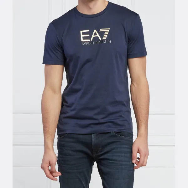 Футболка стандартного кроя Ea7, синий
Футболка стандартного кроя Ea7, синий