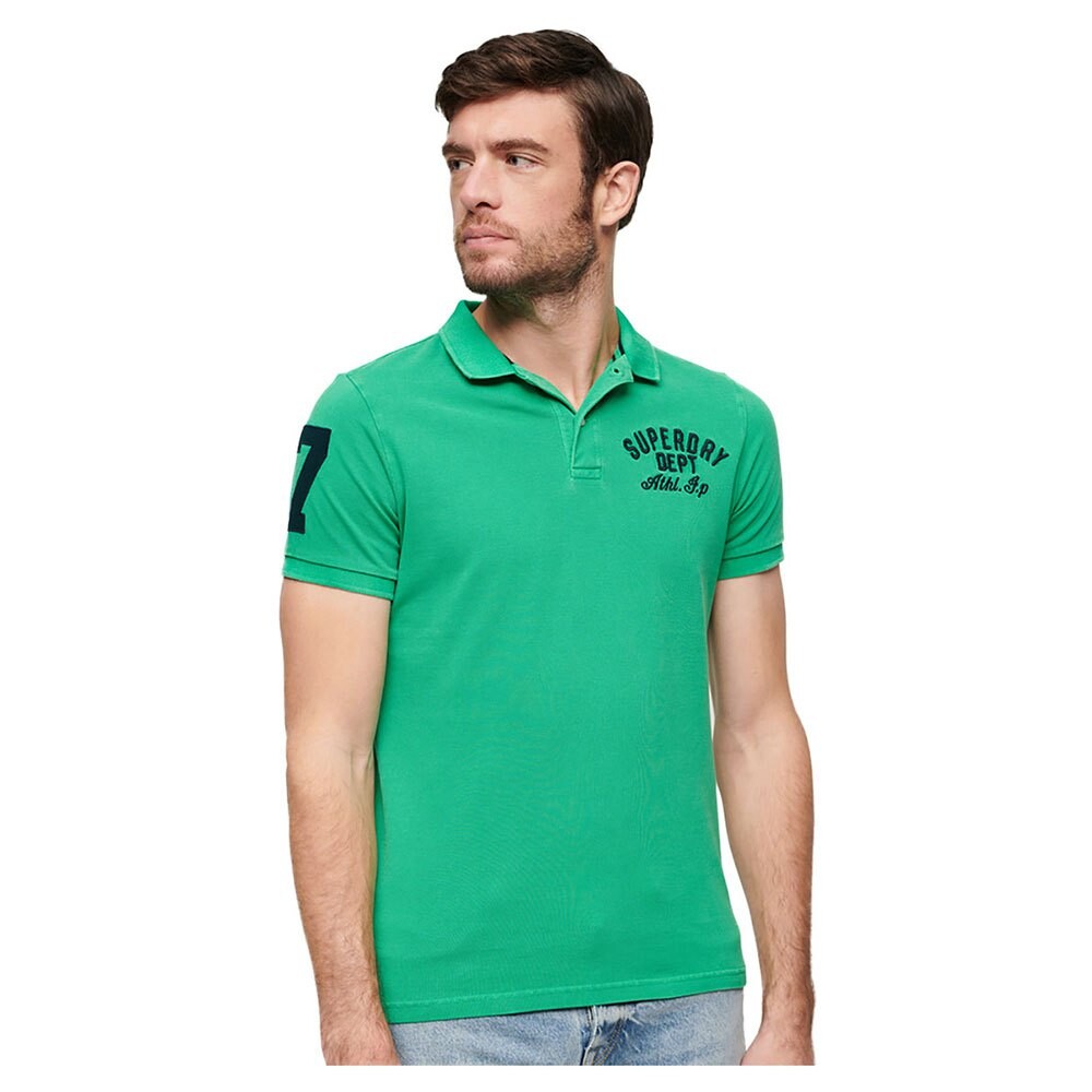 Поло Superdry Vintage Superstate, зеленый
Поло Superdry Vintage Superstate, зеленый