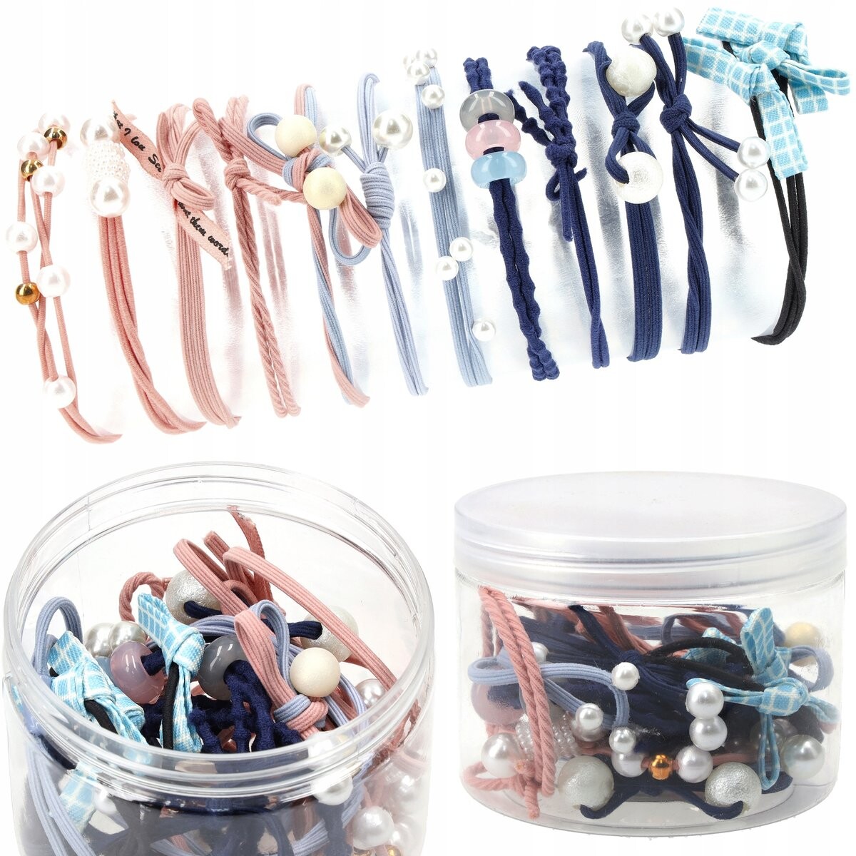 Набор резинок для волос Заколки-декорации WZ5, 12 шт Inna
Набор резинок для волос Заколки-декорации WZ5, 12 шт Inna