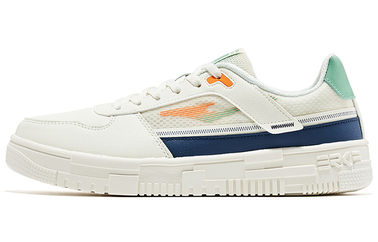 Низкие скейтерские кроссовки мужские бело-зеленые Erke
Низкие скейтерские кроссовки мужские бело-зеленые Erke