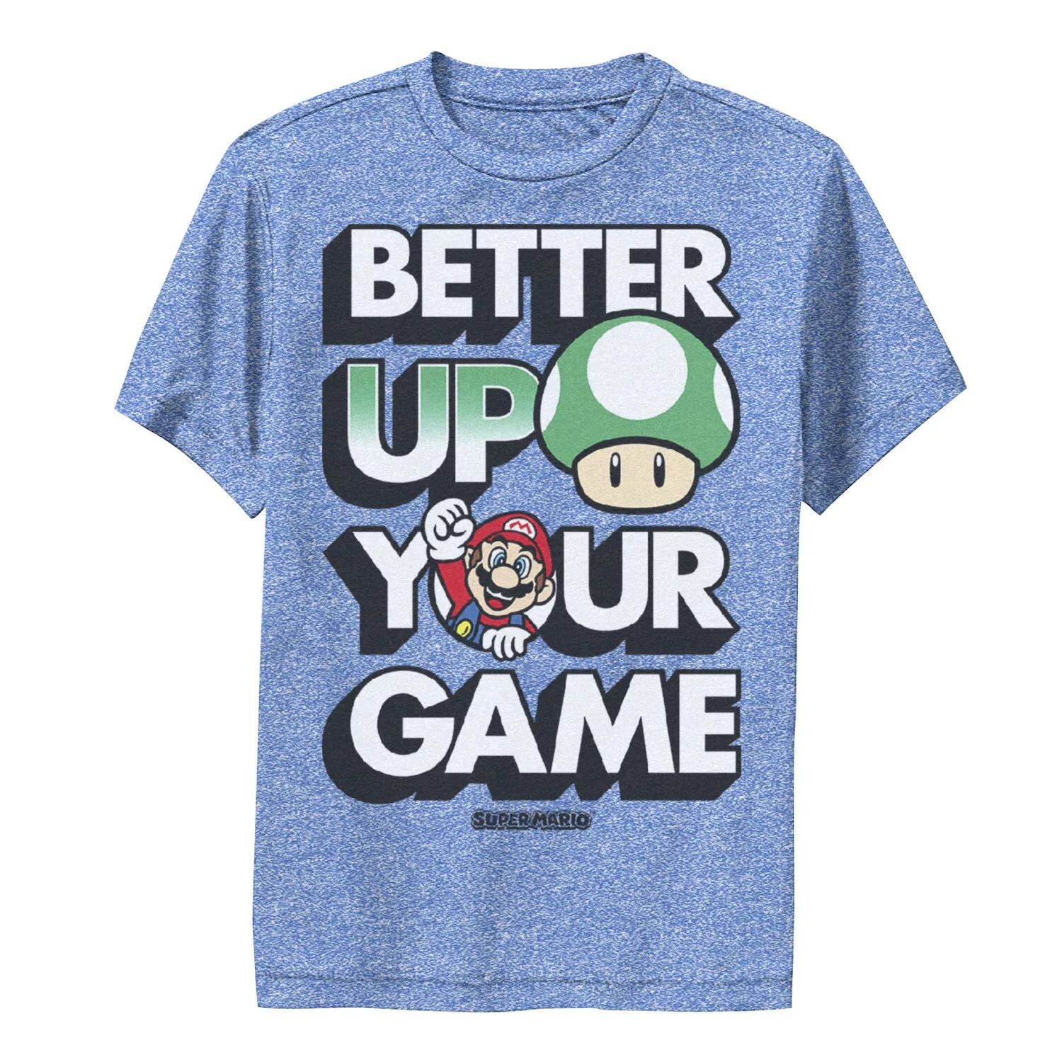 Футболка с рисунком «Super Mario Better Up Your Game» для мальчиков 8–20 лет Licensed Character
Футболка с рисунком «Super Mario Better Up Your Game» для мальчиков 8–20 лет Licensed Character