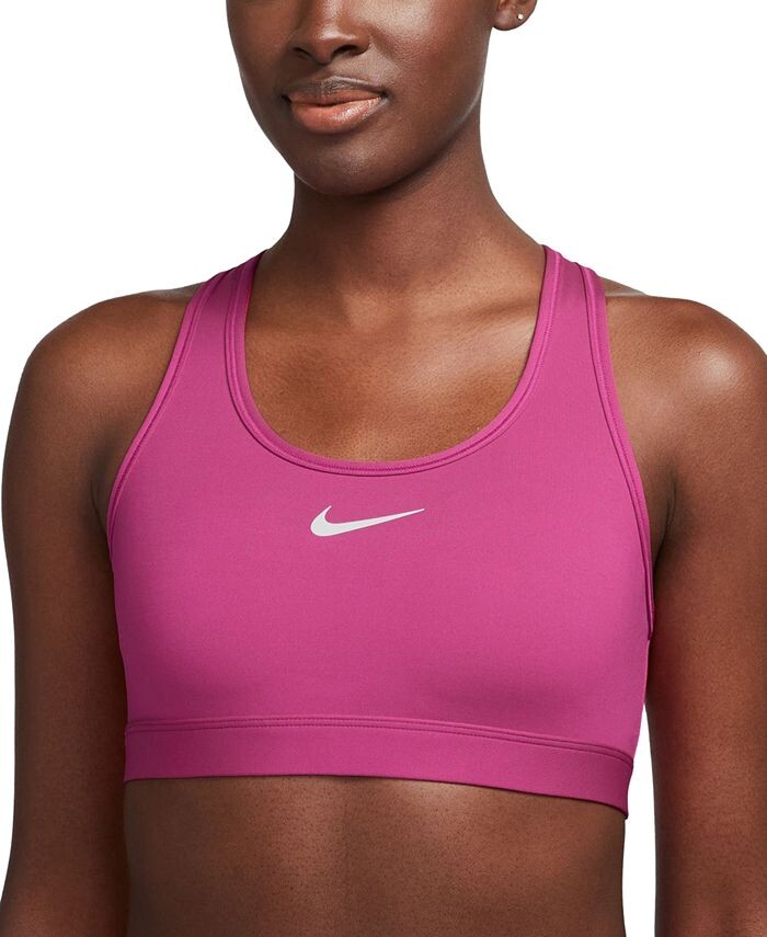 Женский спортивный бюстгальтер средней ударопрочности с подбивкой Swoosh Nike, красный
Женский спортивный бюстгальтер средней ударопрочности с подбивкой Swoosh Nike, красный
