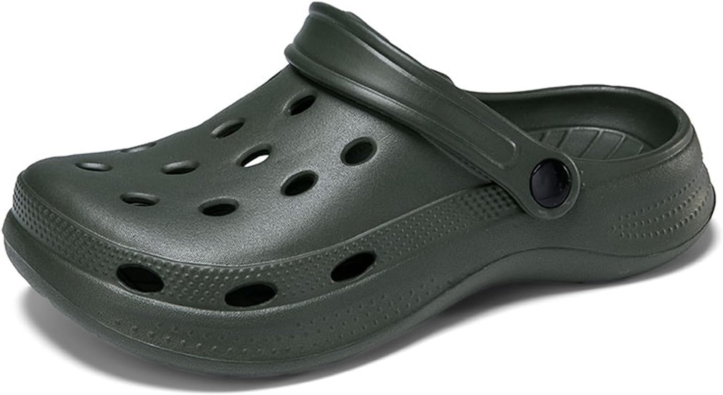 Женские и мужские садовые сабо, унисекс, удобные слипоны для работы, быстро сохнущие водные сандалии, повседневные удобные тапочки Liromna, зеленый
Женские и мужские садовые сабо, унисекс, удобные слипоны для работы, быстро сохнущие водные сандалии, повседневные удобные тапочки Liromna, зеленый
