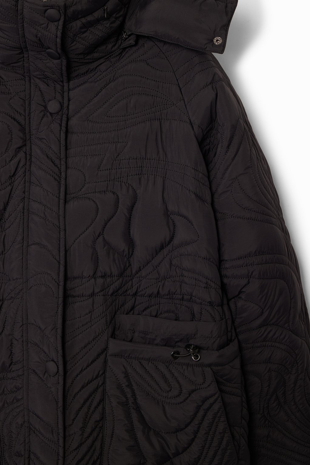 Зимнее пальто PADDED AARHUS Desigual, черный
Зимнее пальто PADDED AARHUS Desigual, черный