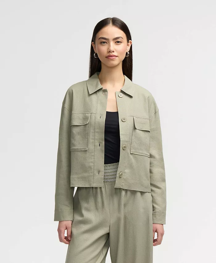 Женская куртка с двумя карманами NVLT, зеленый
Женская куртка с двумя карманами NVLT, зеленый