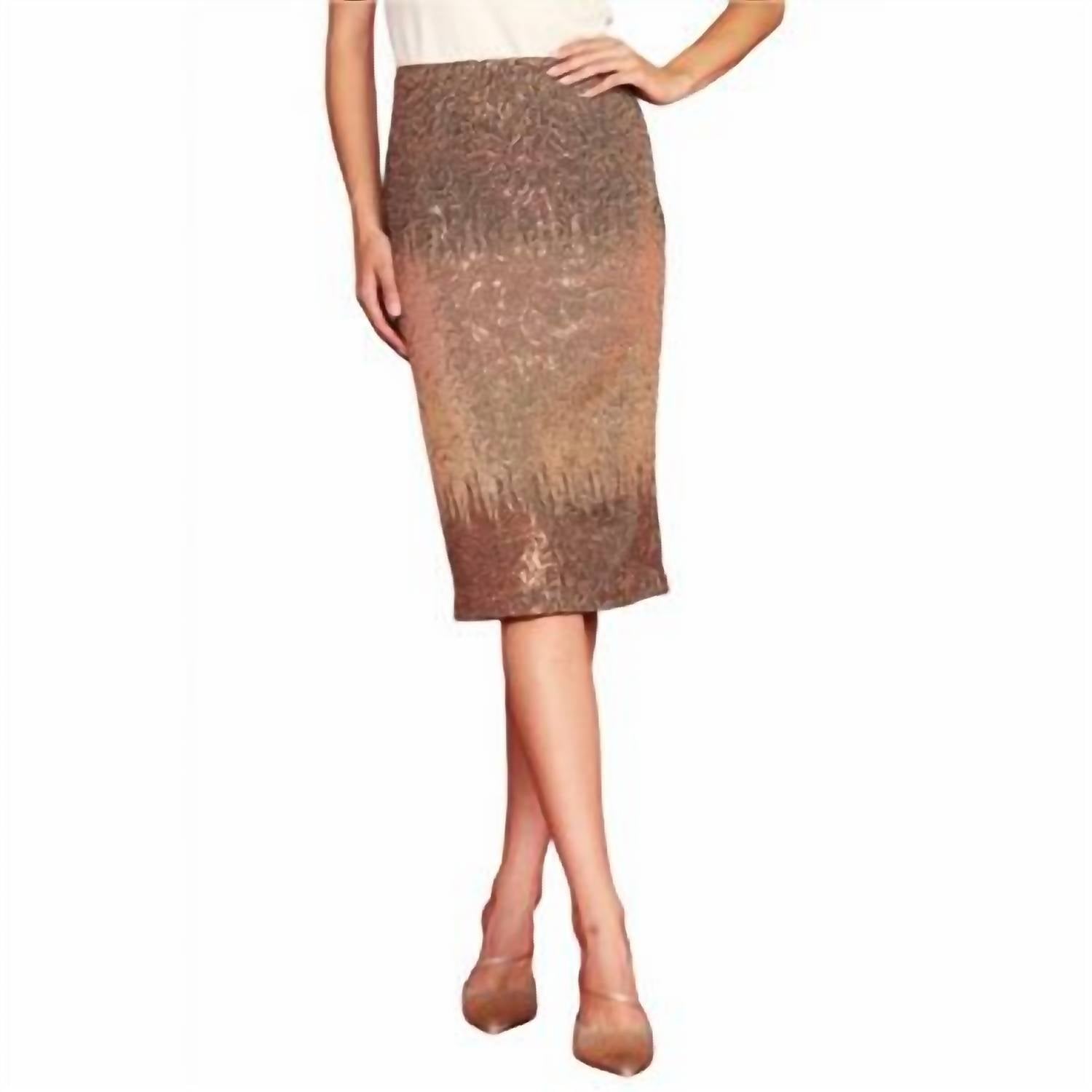 Юбка-карандаш с блестками омбре в цвете Amber Luster Skies Are Blue, Amber Luster
Юбка-карандаш с блестками омбре в цвете Amber Luster Skies Are Blue, Amber Luster