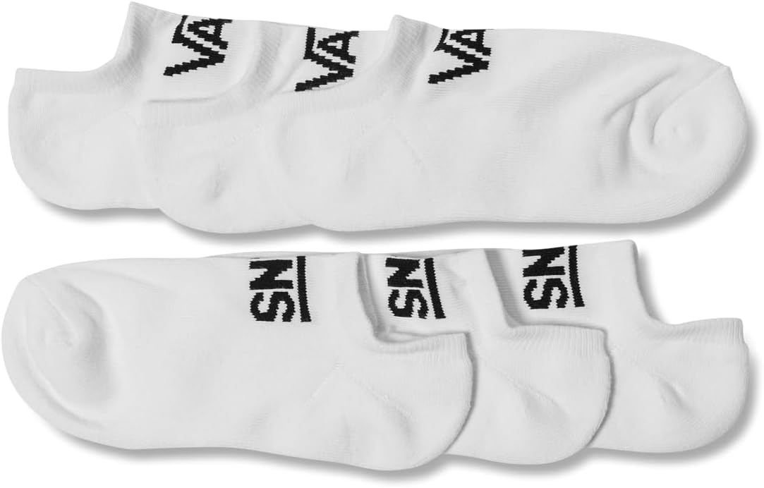 Vans Unisex Classic Kick Socks (3 пары) | Утепленные носки-невидимки для мужчин и женщин, мягкая и эластичная ткань, отлично подходят для обуви на липучке, White
Vans Unisex Classic Kick Socks (3 пары) | Утепленные носки-невидимки для мужчин и женщин, мягкая и эластичная ткань, отлично подходят для обуви на липучке, White