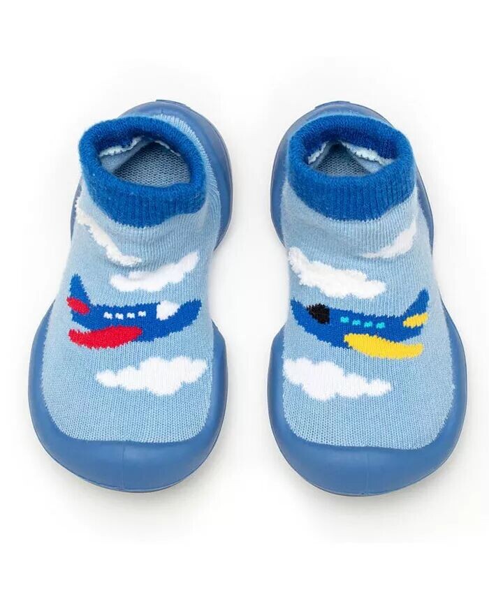 Младенческий мальчик в носках для первой прогулки в самолете Komuello, синий
Младенческий мальчик в носках для первой прогулки в самолете Komuello, синий