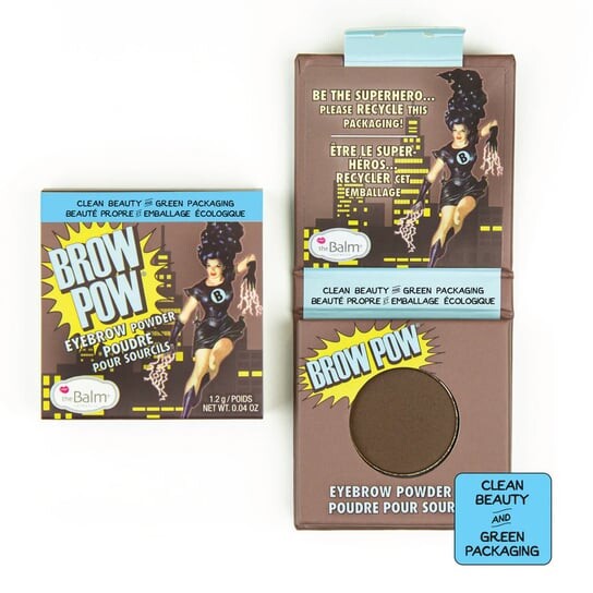 Темно-коричневая пудра для бровей, 1,2 г The Balm, Brow Pow Eyebrow Powder
Темно-коричневая пудра для бровей, 1,2 г The Balm, Brow Pow Eyebrow Powder