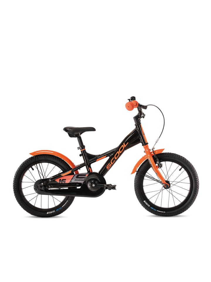 S'COOL Детский велосипед XXlite 16 дюймов, 1 скорость | от 4 лет - черно-оранжевый
S'COOL Детский велосипед XXlite 16 дюймов, 1 скорость | от 4 лет - черно-оранжевый