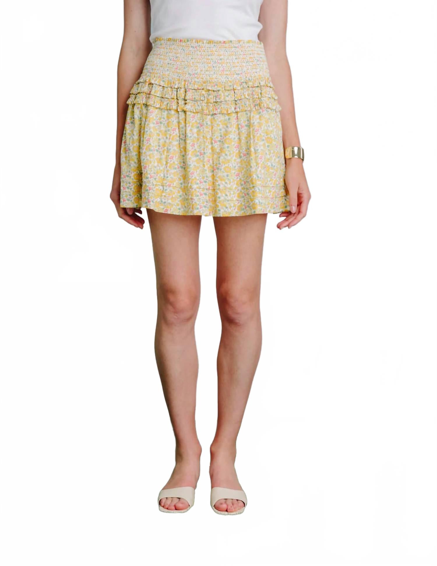 Свободная юбка Линния из ткани Либерти в цвете миссис Стоунли желтый LOVE THE LABEL
Свободная юбка Линния из ткани Либерти в цвете миссис Стоунли желтый LOVE THE LABEL